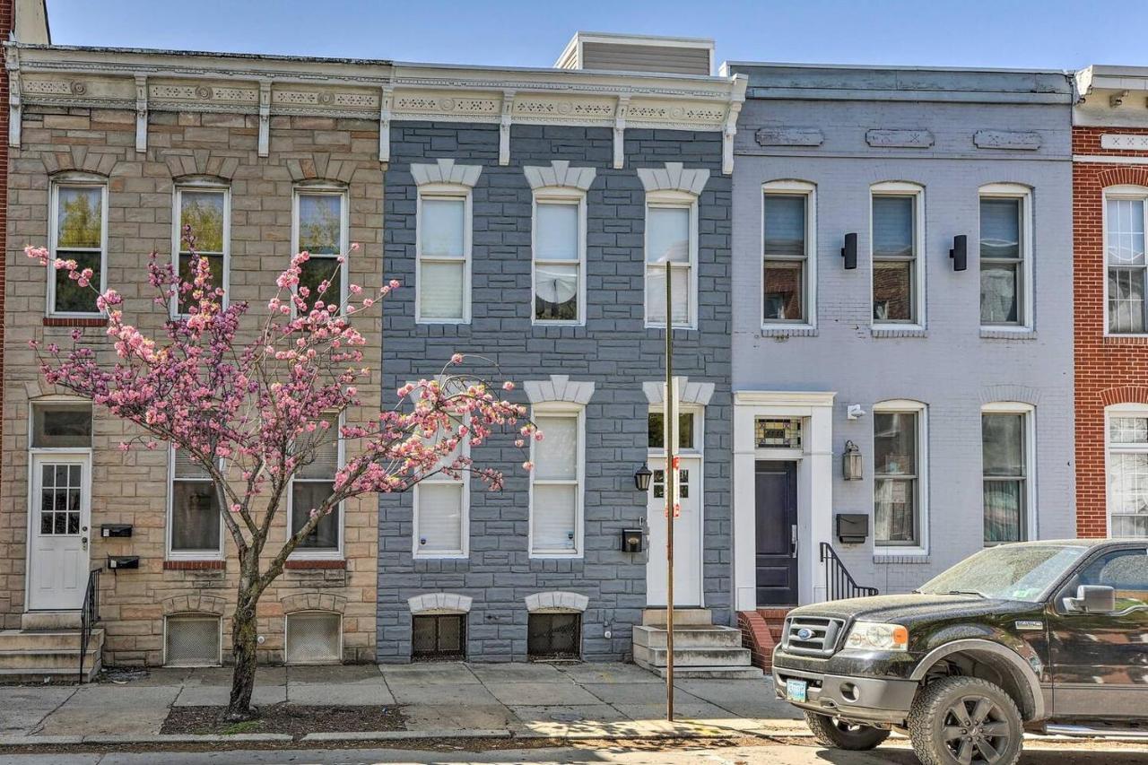Baltimore Abode, Walk To Cross Street Market! Eksteriør bilde
