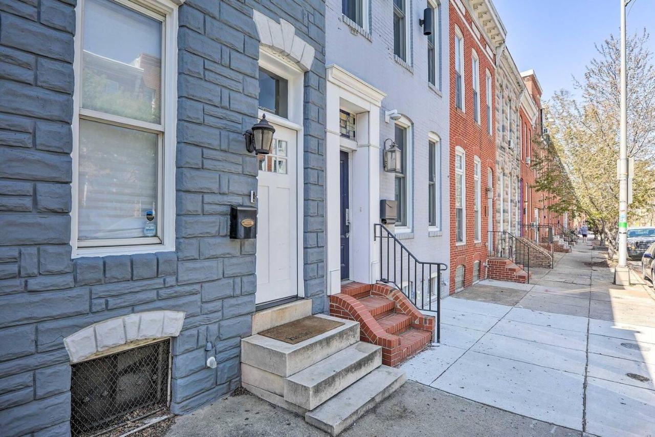 Baltimore Abode, Walk To Cross Street Market! Eksteriør bilde