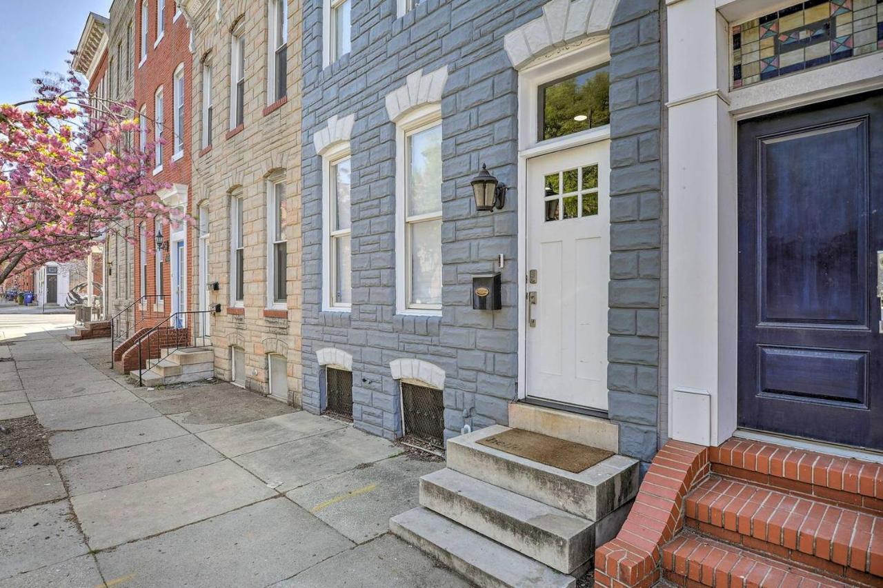 Baltimore Abode, Walk To Cross Street Market! Eksteriør bilde